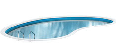 Glisser dans la piscine