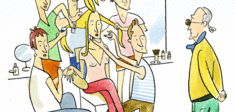 Le parti pris de la tache