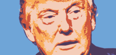 Portrait de Donald Trump en Président