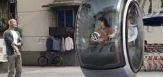 Volkswagen Hover Car (2012). Le jeu avec la réalité