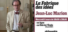 Participez à la masterclass de Jean-Luc Marion organisée par “Philosophie magazine”