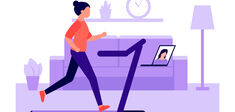 Le fitness en ligne, activité favorite du “dernier homme” ?