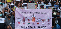 Pour résister à Pékin, l’“Alliance du thé au lait”