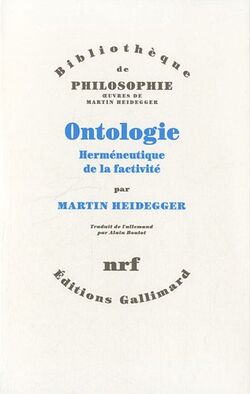 Ontologie: Herméneutique de la factivité