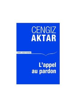 L'Appel au Pardon : Des Turcs s'adressent aus Arméniens
