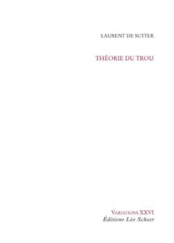 Théorie du trou 