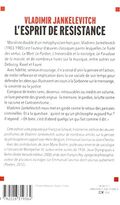 L'esprit de résistance. Textes inédits, 1943-1983